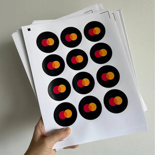 Custom Kiss Cut Stickers Product Branding