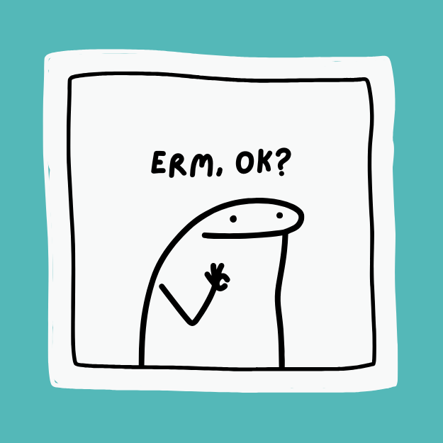 Designer Sticker Singapore - Life as Such Collection - Erm Ok?