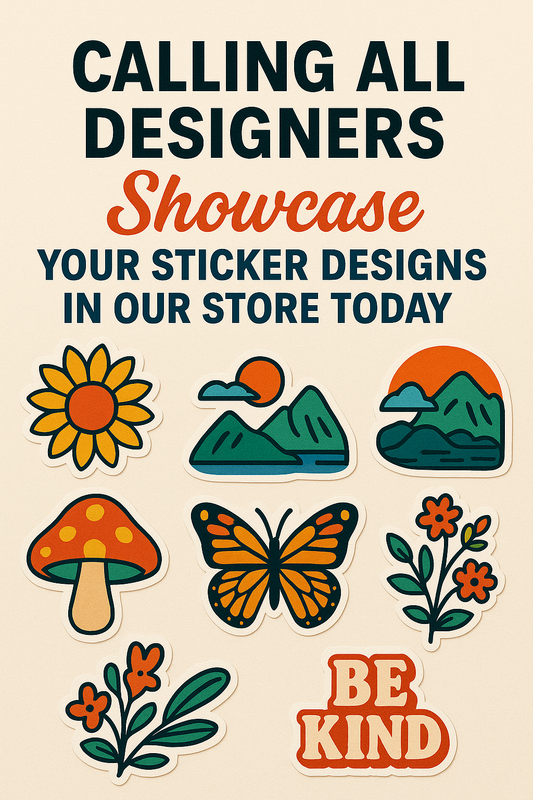 Calling All Designers: Showcase Your Sticker Designs in Our Store Today! | 7 Proven Tips to Get Featured