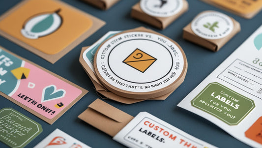 Custom Stickers vs. Labels: Which is Right for You?
