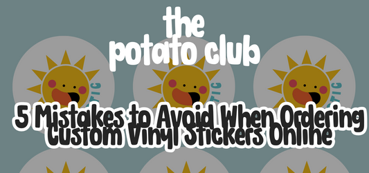 Custom Vinyl Sticker - 5 mistake to avoid 