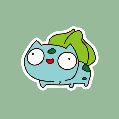 Bulbasaur – The Ugly Pokémon Collection Sticker