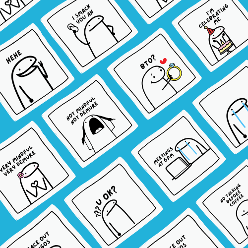 Custom Sticker Singapore Meme Slang
