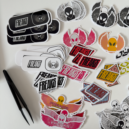 Custom die cut stickers