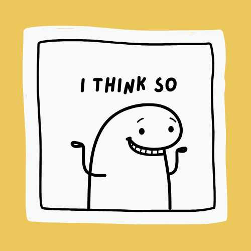 Designer Sticker - Singapore - I think so