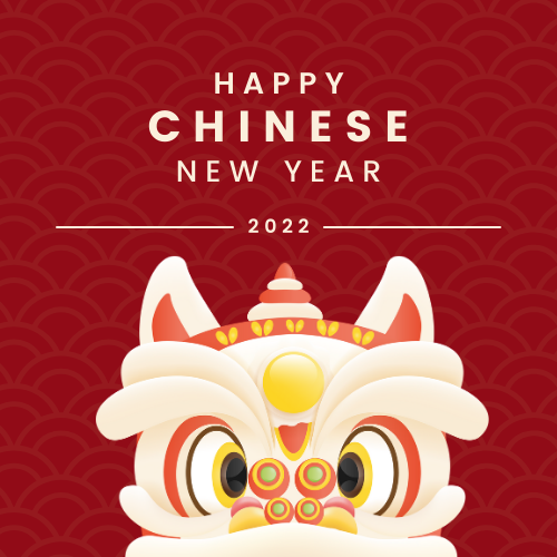 Happy Chinese New Year Sticker Custom Die cut Custom Vinyl Sticker