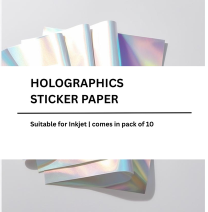 Holographic Sticker Paper Inkjet friendly