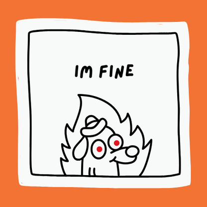 Designer Sticker - Singapore - I m fine