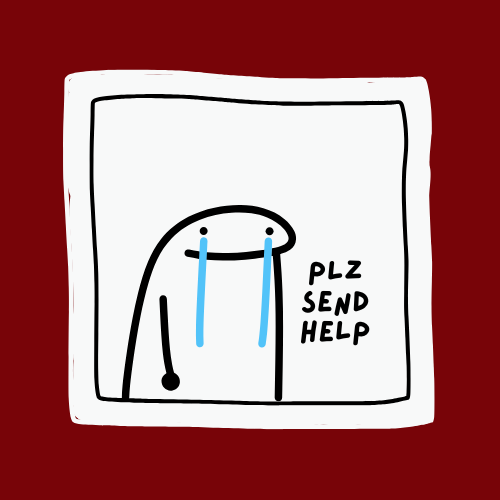 Designer Sticker - Singapore - Ple send help