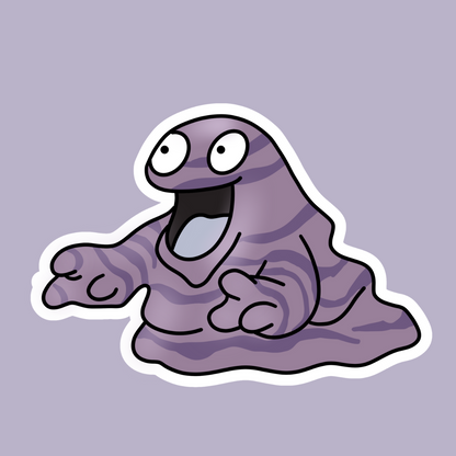Muk The Ugly Pokemon Collection Sticker