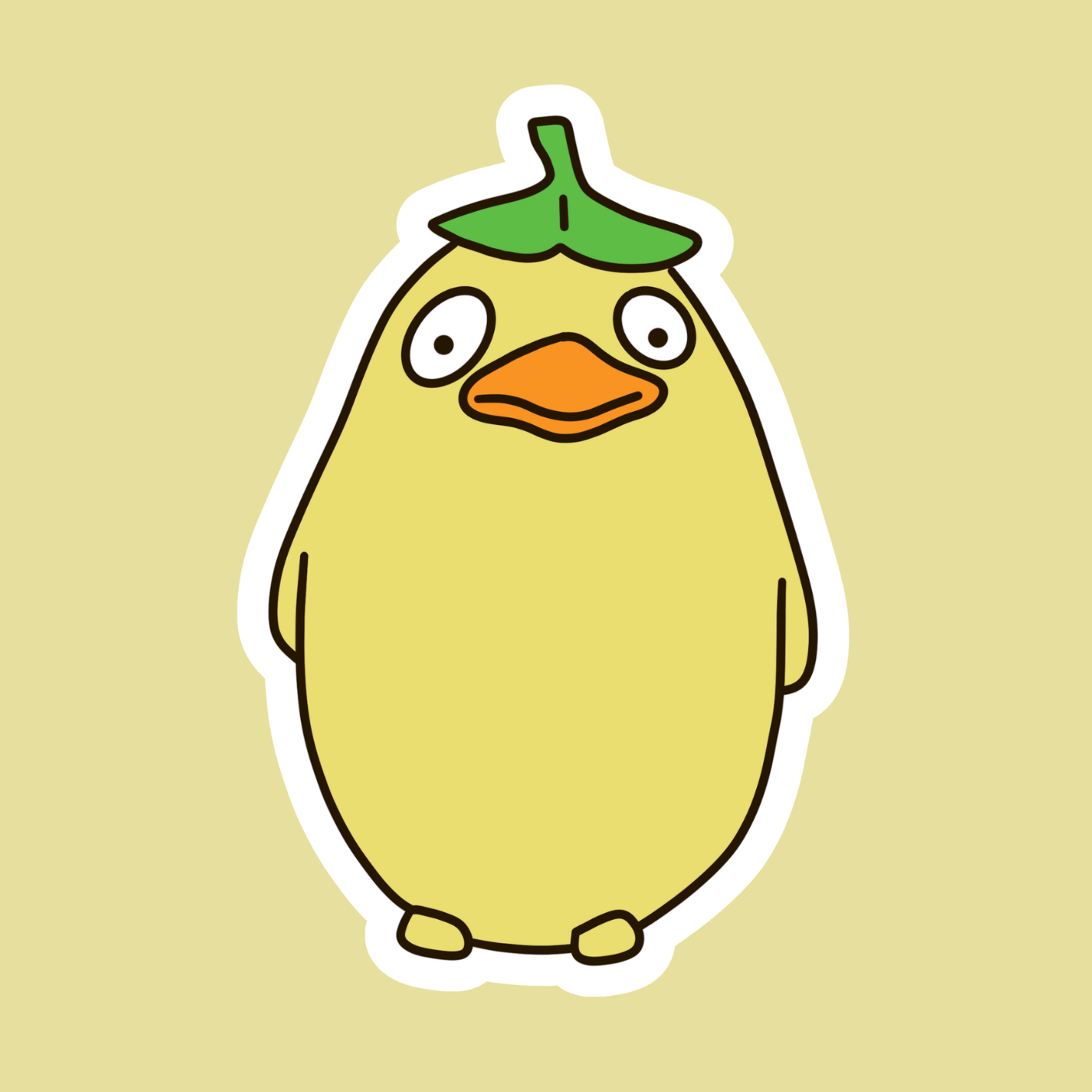 Otori-Sama Duck – The Ugly Spirited Away Collection Sticker