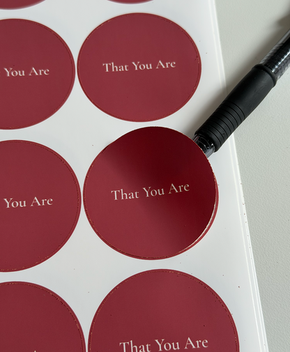 Lunar New Year Stickers - 40 pieces  (4cm x 4cm)