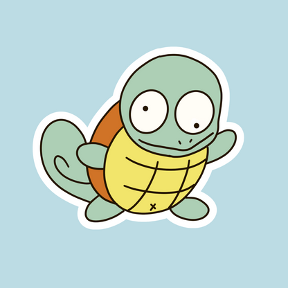 Squirtle – The Ugly Pokémon Collection Sticker
