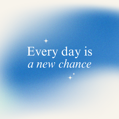 Sticker Collection Motivational A new chance