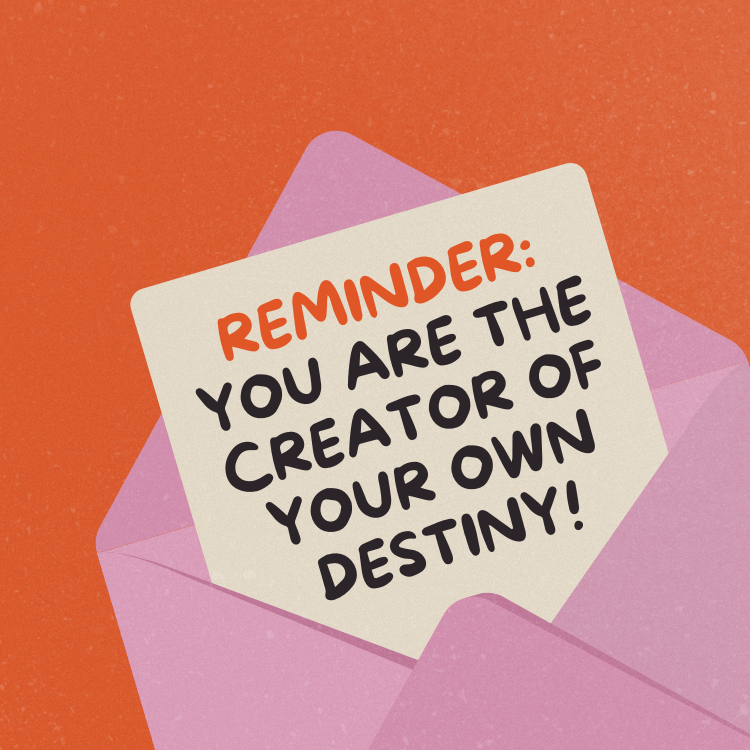 Sticker Collection Motivational Create Your Destiny