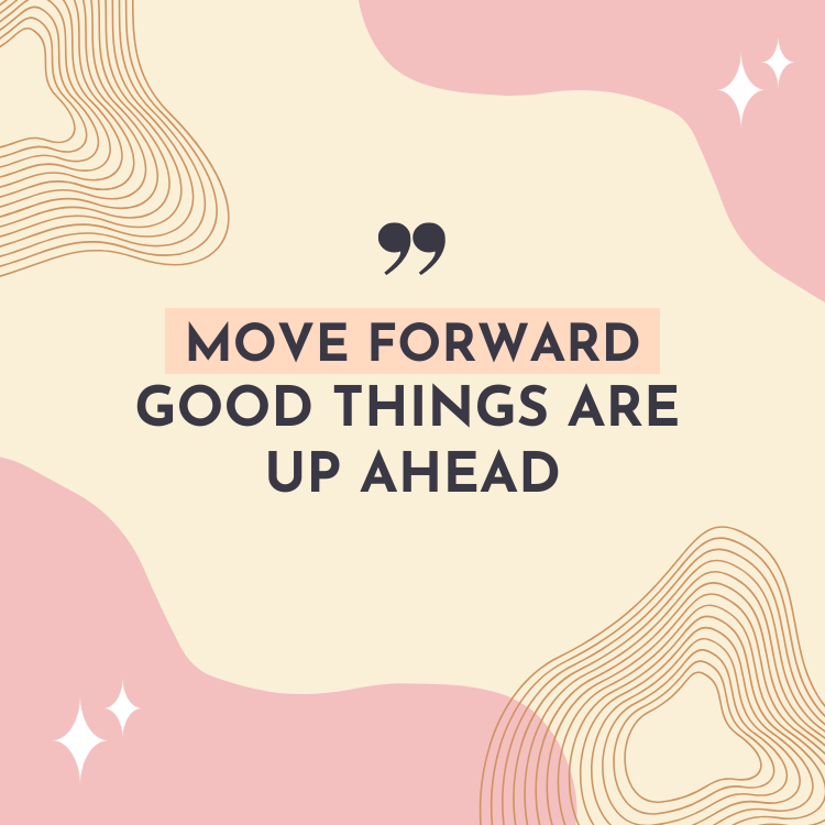Motivational Sticker  Move Forward