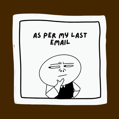The Office Edition Sticker Collection - As Per My Last Email