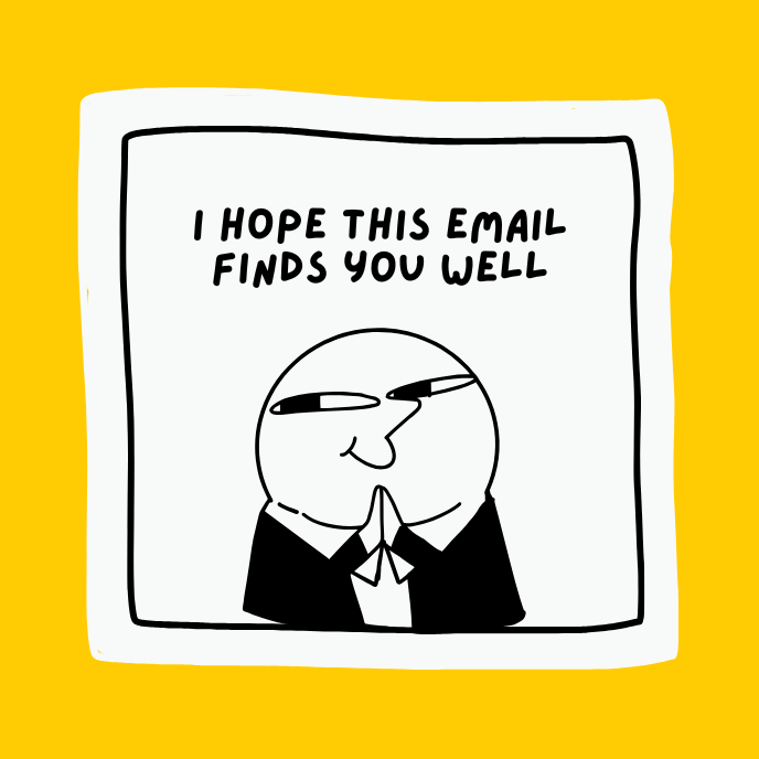 The Office Edition Sticker Collection - I Hope This Email Finds You Well