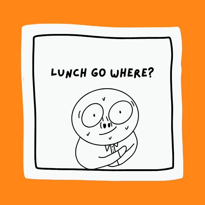 The Office Edition Sticker Collection - Lunch Go Where