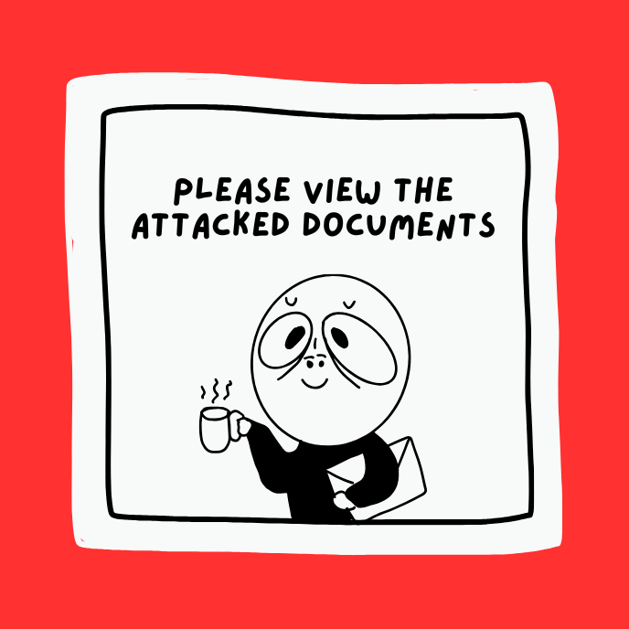 The Office Edition Sticker Collection - Please View Attacked Documents