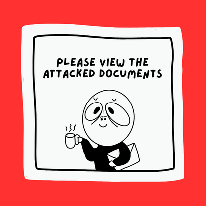 The Office Edition Sticker Collection - Please View Attacked Documents