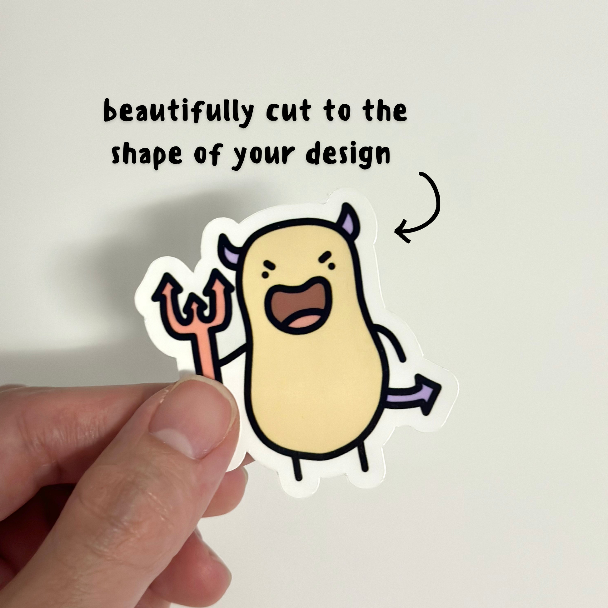 die cut custom cut shape
