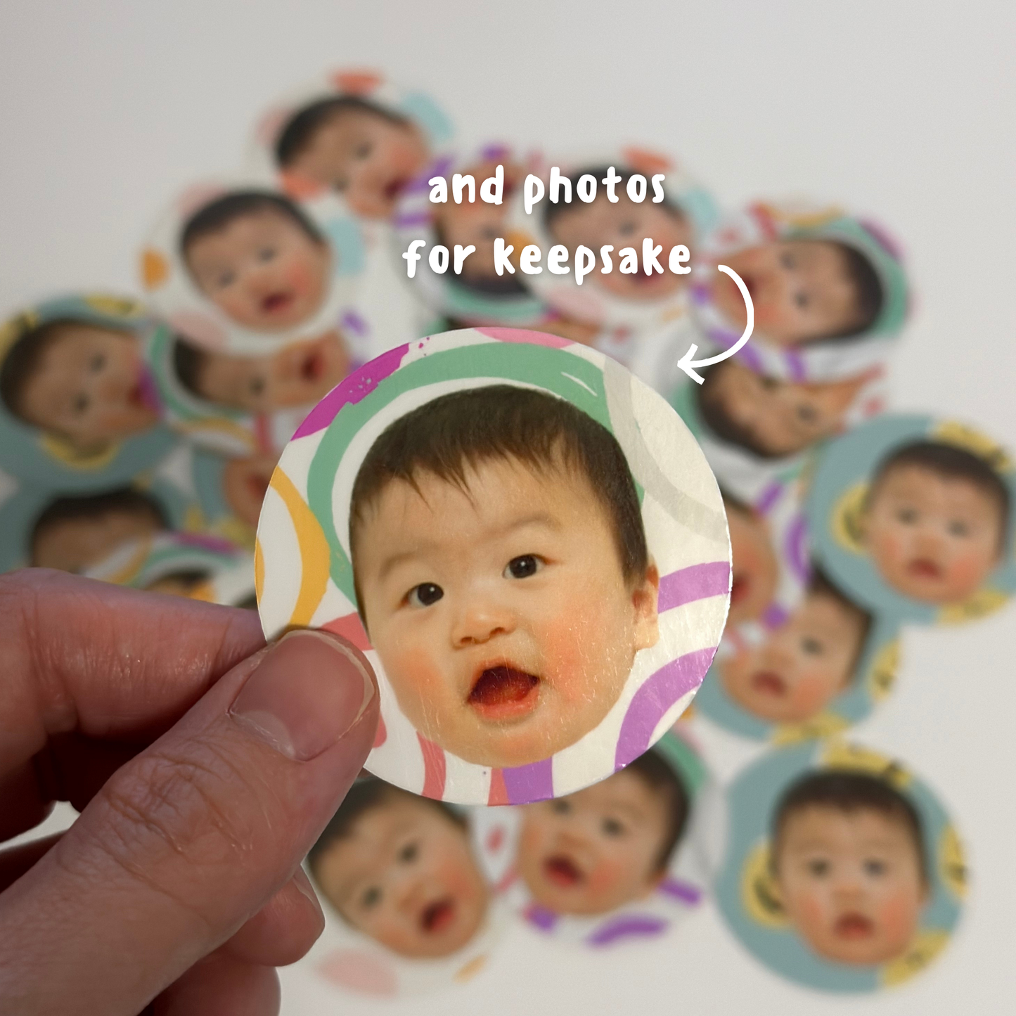 die cut custom photo
