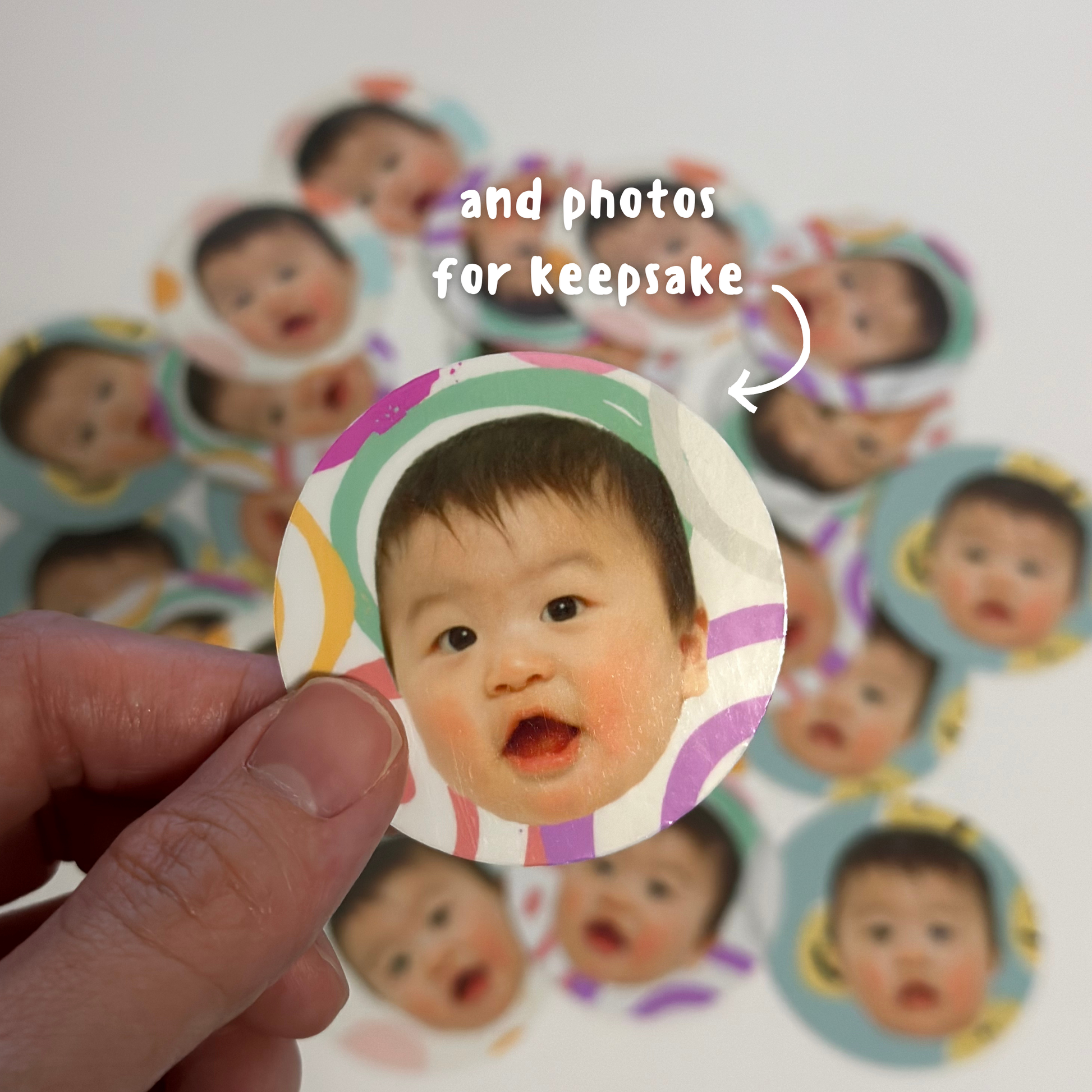 die cut custom photo